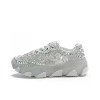 AMICNIEGD Slip Resistant, Breathable, Height Increasing Low Top Casual Shoes Women's