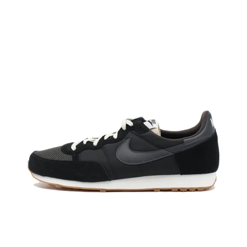 Nike Challenger Cushioning, Wear Resistant High Top Casual Shoes Unisex Black-0
