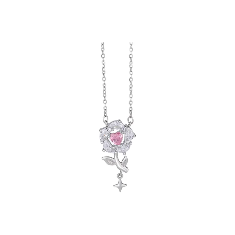 MOVER S925 Silver Necklaces Women's-0