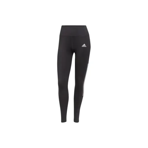 Adidas AEROREADY DESIGNED TO MOVE TRAINING Athletic Trousers Women's Black