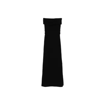 CLOSED Bandeau Cotton Maxi Dress
