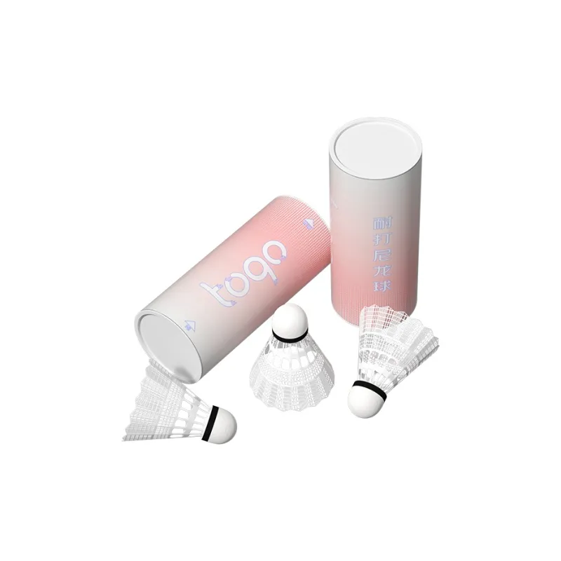 TOQO Nylon Shuttlecock 3 Pack Nylon Shuttlecocks-9