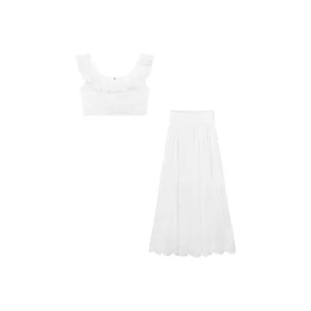 PLANE DRIFT Skirt Set Women's White