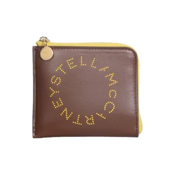 Stella McCartney Artificial Leather Wallet Women's Brown