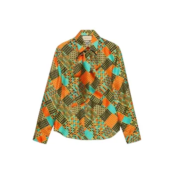 GUCCI Shirts Men Orange