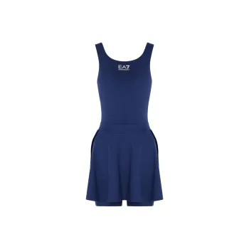 EMPORIO ARMANI EA7 Tennis Outfit Women's Dark Blue