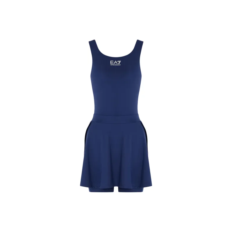 EMPORIO ARMANI EA7 Tennis Outfit Women's Dark Blue-0