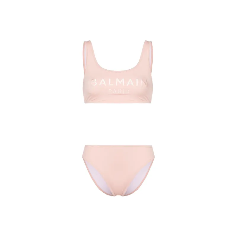 BALMAIN FW24 Bikini Women's Light Pink-0