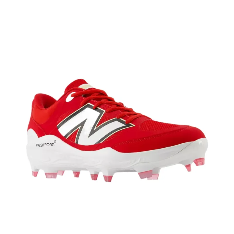 New Balance Fresh Foam 3000v7 Soccer Shoes Men's Red 2E Width-2