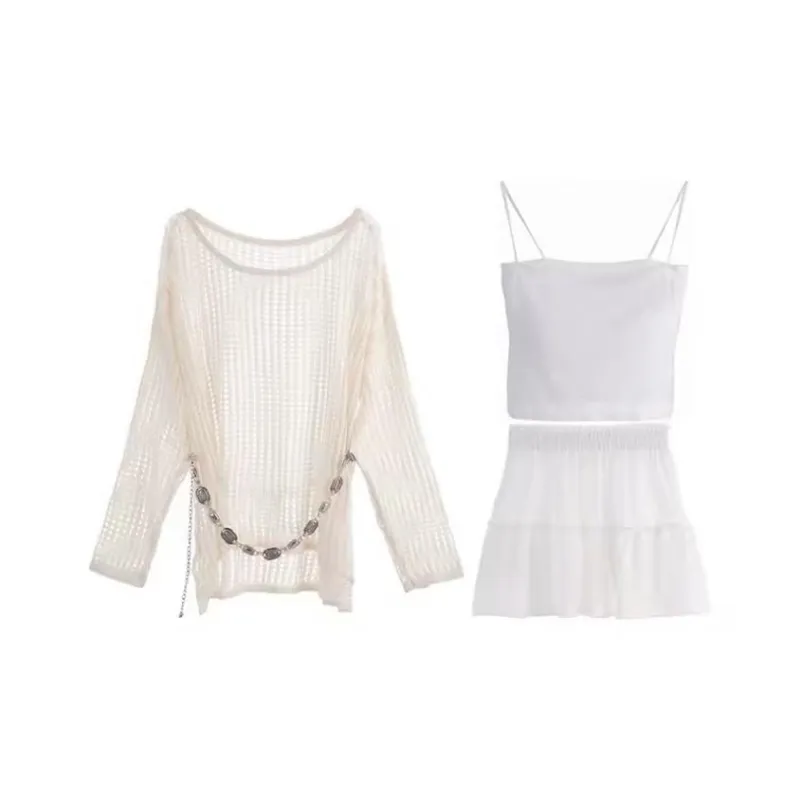 PLANE DRIFT Two Piece Skirt Sets Women's-0