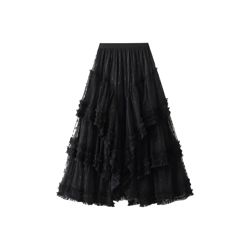 Benhou Casual Long Skirt Women's-5
