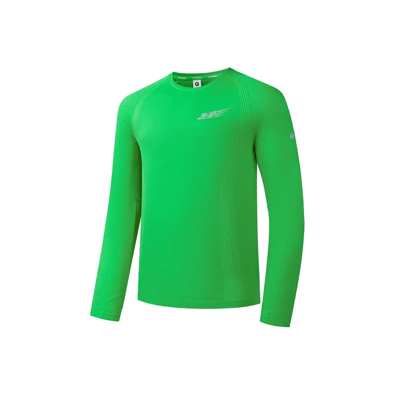 QIAODAN Feiying T Shirt Men's Lotus Leaf Green-0