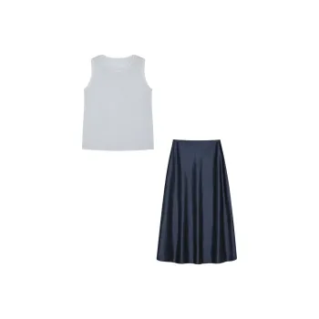 IHIMI Two Piece Skirt Sets Women's