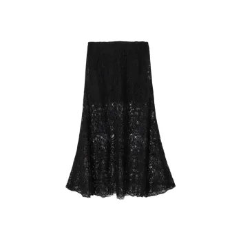 COS Casual Long Skirts Women's Black