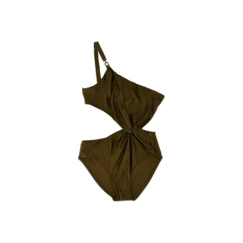 Zimmermann FW24 One piece Swimsuit Women's Khaki