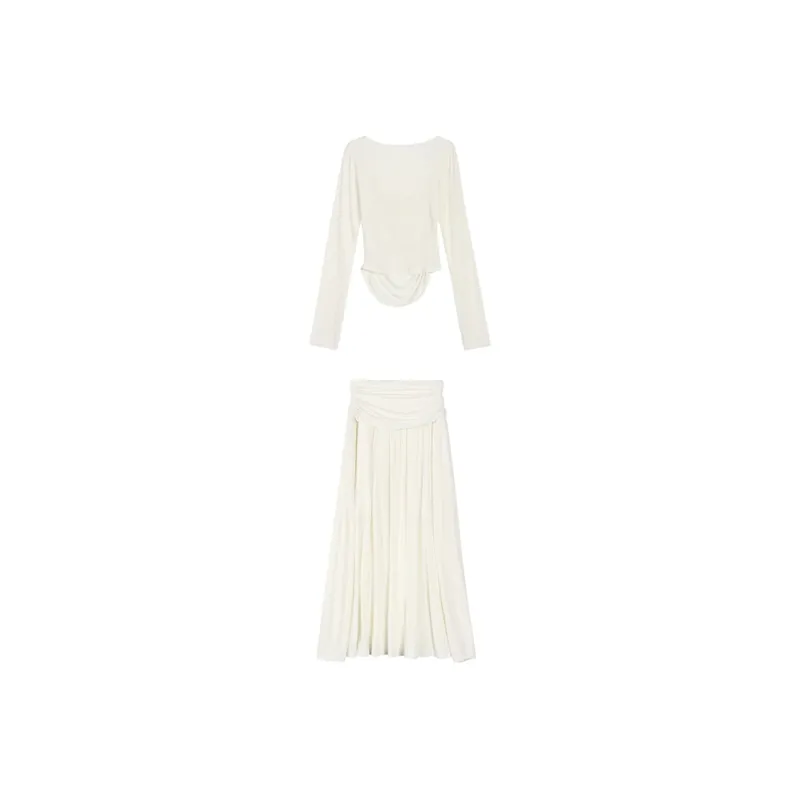 AFGGD Two Piece Skirt Sets Women's-5