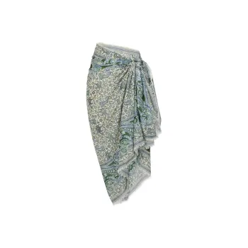 Zimmermann Paisley Printed Pareo