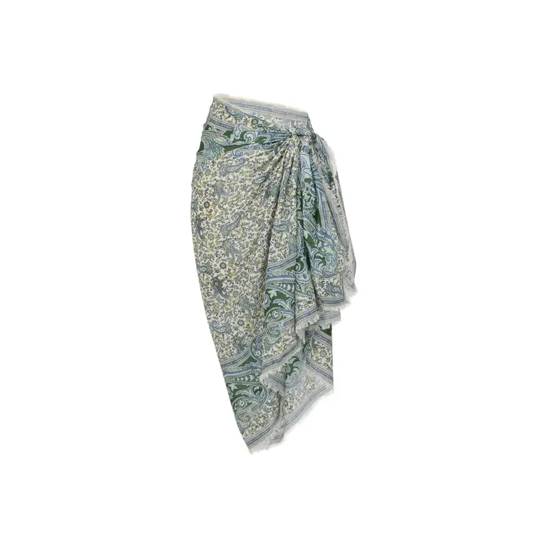 Zimmermann Paisley Printed Pareo-0