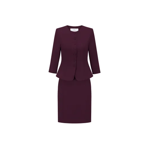 ONE SHALLOW Skirt Set Women's Ancora Red