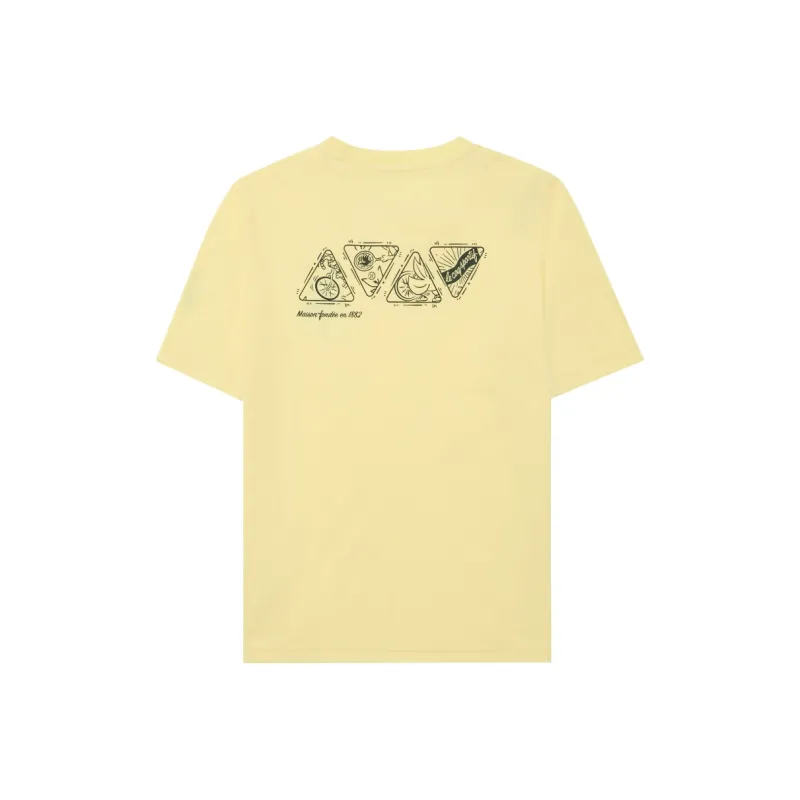 Le Coq Sportif Set in Sleeve Basic Short Sleeved T Shirts Women's-5