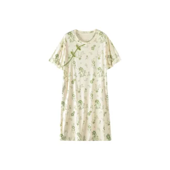 Lan Miao Cheongsam Women's Green Accent