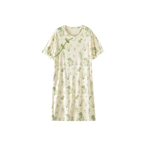 Lan Miao Cheongsam Women's Green Accent