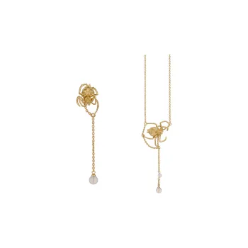 Daparo Yeung Copper Opal Earrings Unisex