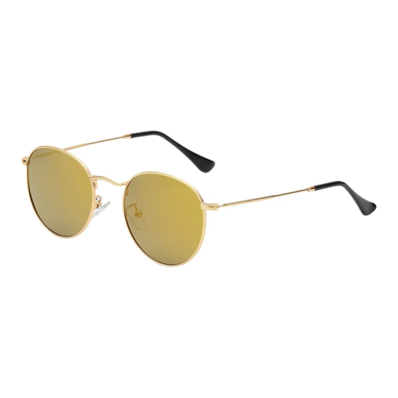 SOMAN Metal Round Sunglasses Unisex-15