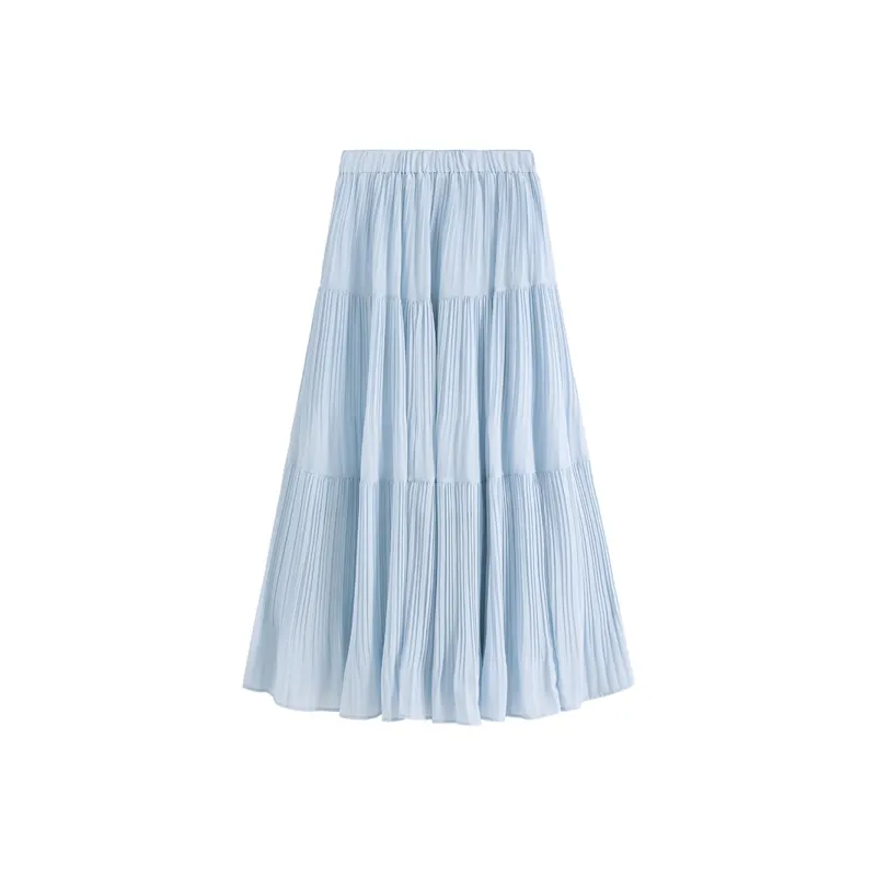 Mm Casual Long Skirts Women's-12
