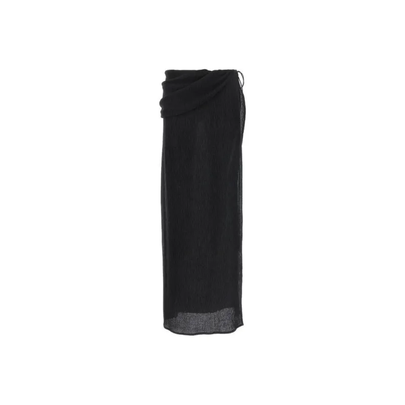 Magda Butrym Asymmetrical Maxi Skirt-0