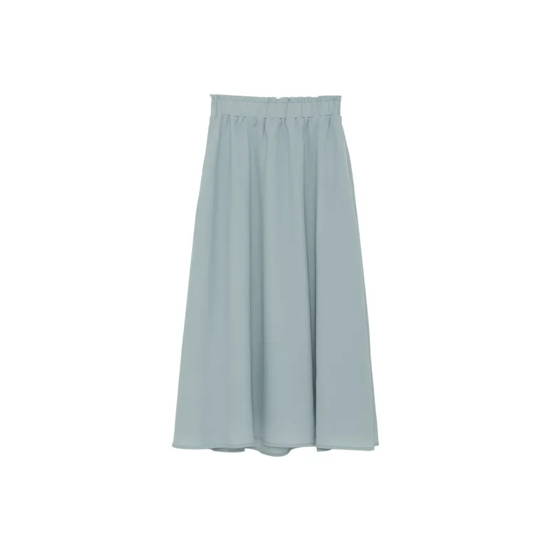 Fstudio Casual Long Skirts Women's Light Green-0