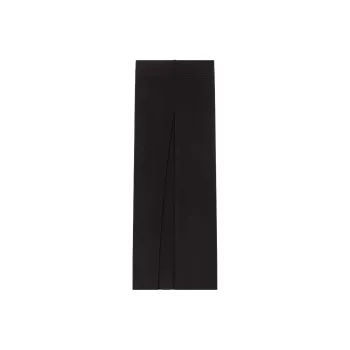 COURREGES SS25 INFINITY JERSEY PANTS Casual Long Skirt Women's BLACK/Black