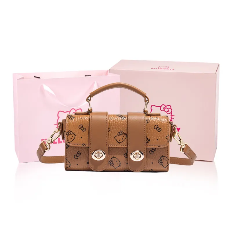 MESUCA Sanrio Hello Kitty Collaboration PU Handbag Women's Multicolor-6