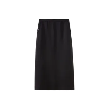 SHUIYUNJIAN Casual Long Skirts Women's Black