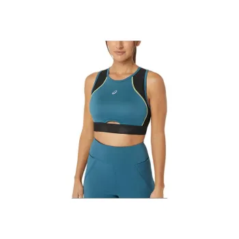 Asics MESH PANEL TRAINING Sports Underwear Women's Muted Ocean Blue