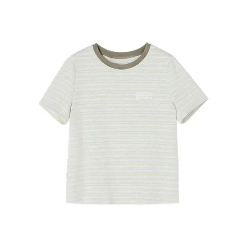 XIANGYING T Shirt Women's Army Green
