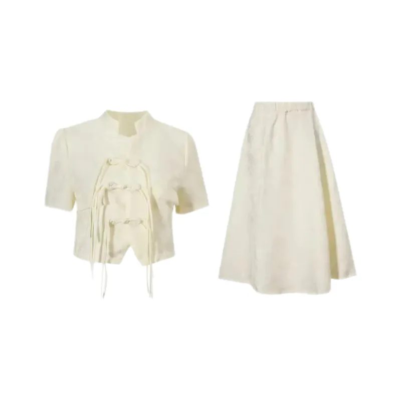 ABBY GODDESS Two Piece Skirt Sets Women's-0