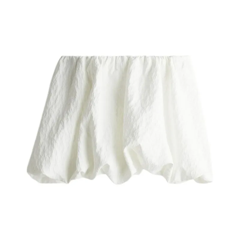 H&M Casual Short Skirts Women's White-0