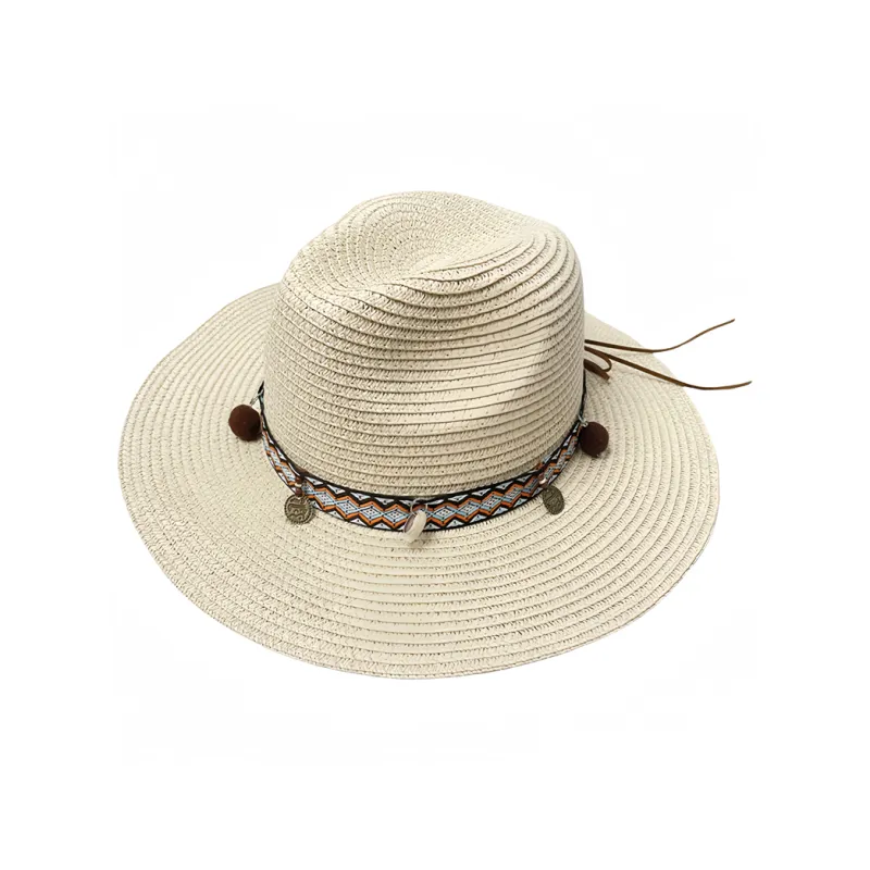 OXO OVERLOAD Paper Reed Straw Hat Top Hat Unisex-2