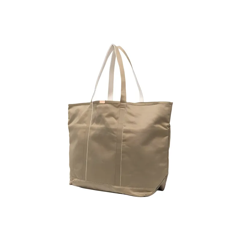 PORTER Cotton Tote Bag Shopping Bag Handbag Shoulder Bag Men's Beige-1
