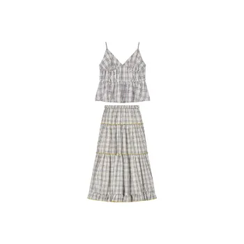 ELF SACK Two Piece Skirt Sets Women's