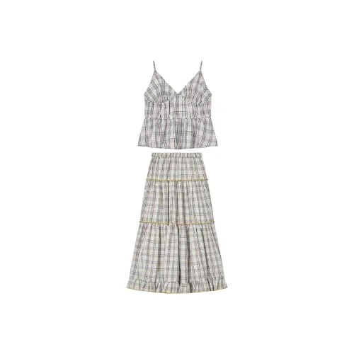 ELF SACK Two Piece Skirt Sets Women's