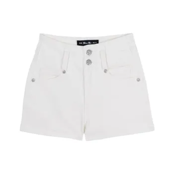 MISS ME Denim Shorts Women's Cloud Comfort White
