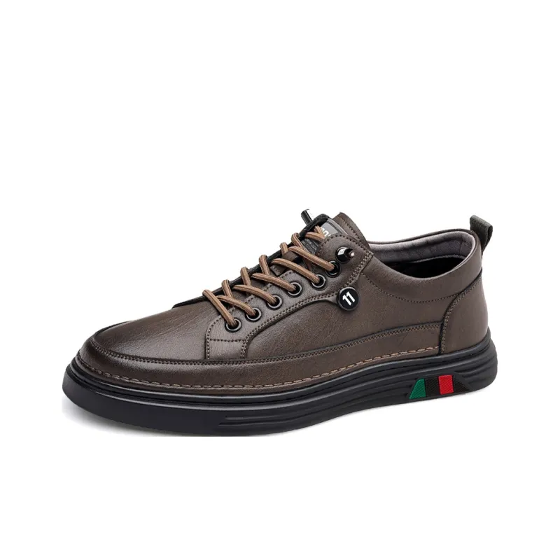 Poitulas Low Top Skateboard Shoes Men's-15