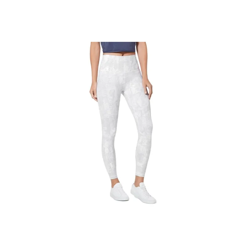 Lululemon Wunder Under Athletic Trousers Women's White Print-3