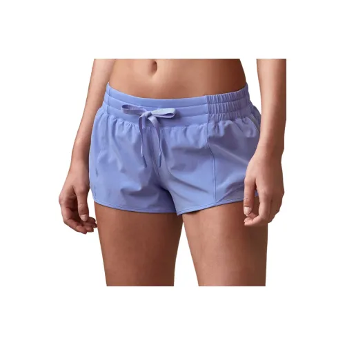 Lululemon Hotty Hot Series Sports Shorts Women's Blue Purple