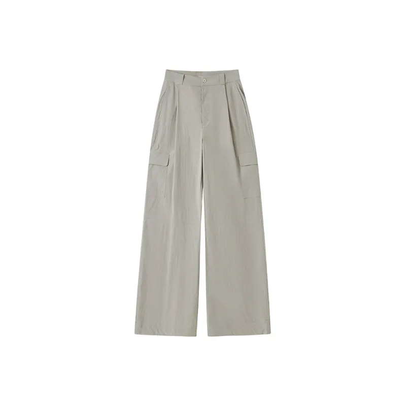 TAGEECHITA Outline, Loose Fit Slimming Straight Fit Cargo Pants Casual Pants Women's-4