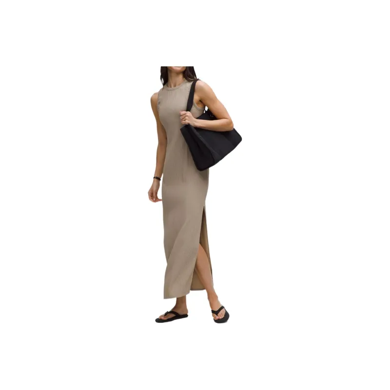 Lululemon SleevelessPleated Casual Long Skirt Women's-3