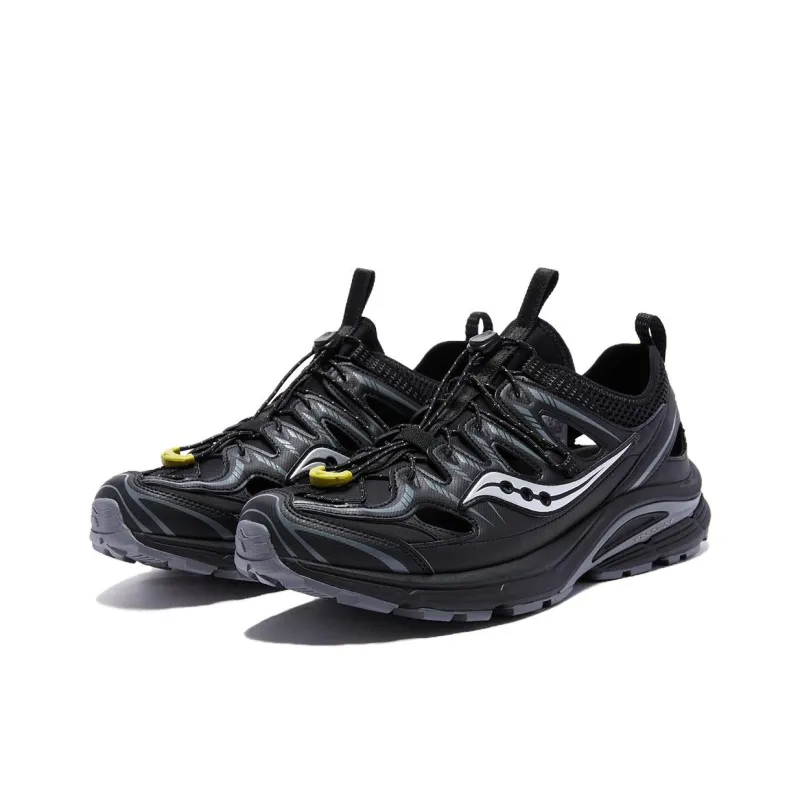 Saucony Kinvara 4 Anti Slip Wear Resistant River Trekking Shoes Unisex Black-2
