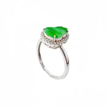 SIYIJIA Bean Type Jadeite Rings Unisex